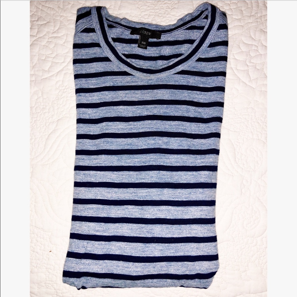 Striped long sleeved dress
